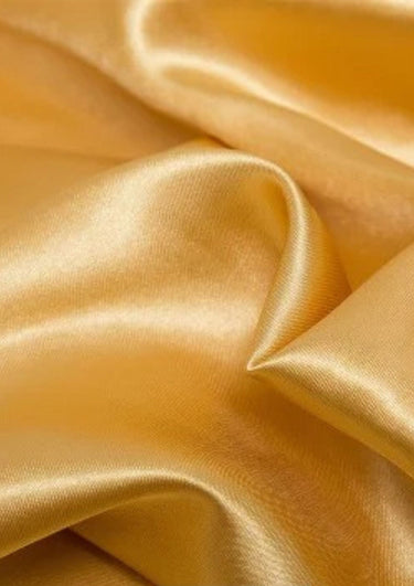 Gold Satin Fabric | CovermyCushion Gold / 150cmx1yard